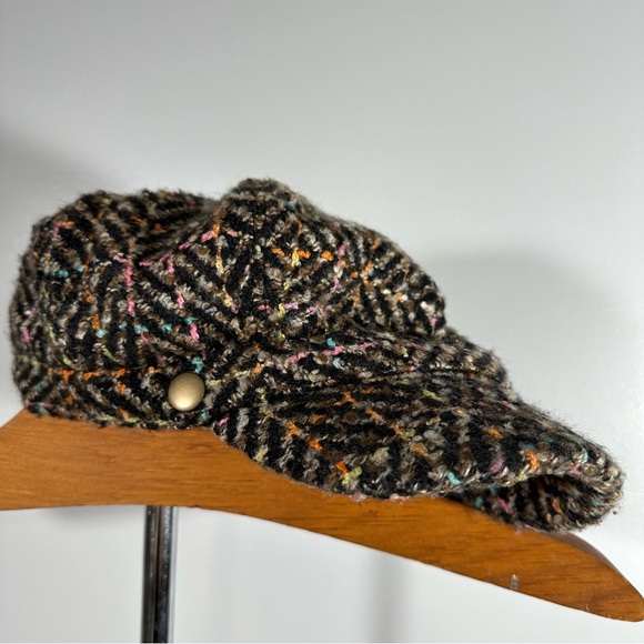 Vintage D&Y Wool Blend Flat Cap Men/Women, Newsboy Cap, Golfer Cap, Ivy Cap EUC - Picture 7 of 13